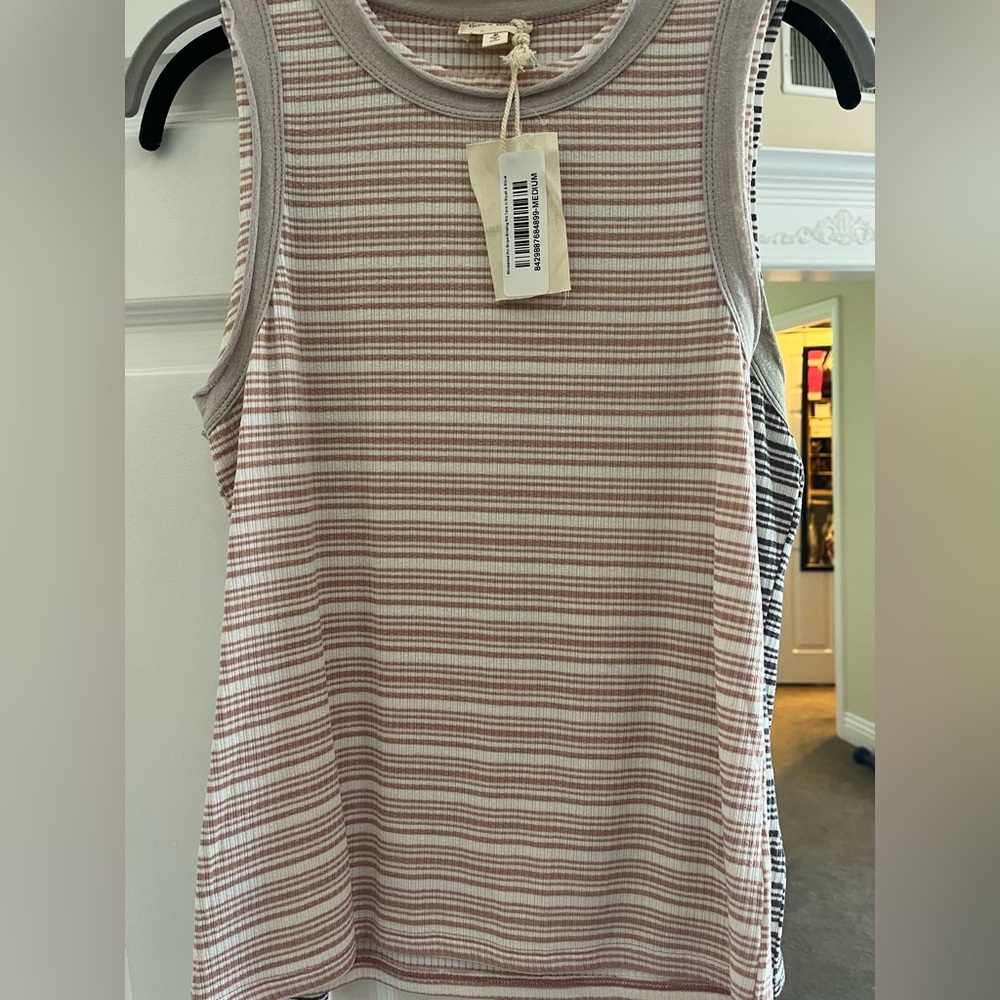 Hem & Thread Striped Tank Top